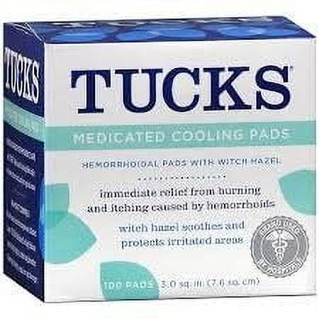 Tucks Witch Hazel Hemorrhoid Relief (BX/100)