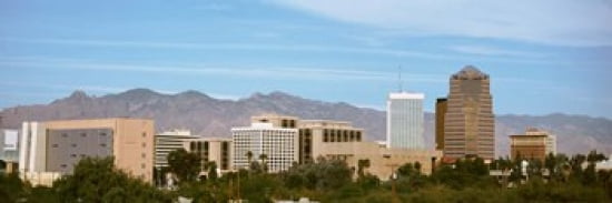 Tucson AZ Canvas Art - Panoramic Images (36 x 12)