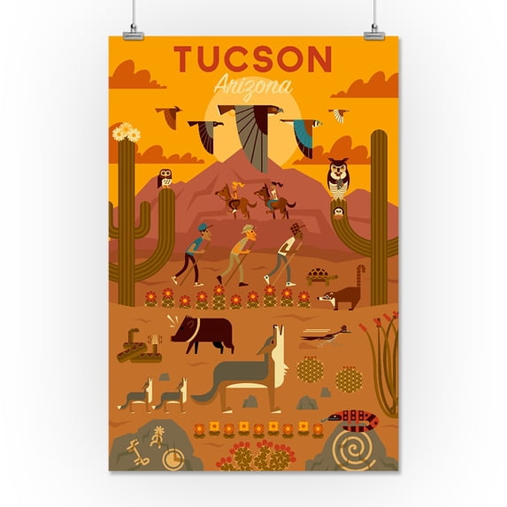 Tucson, Arizona, Geometric