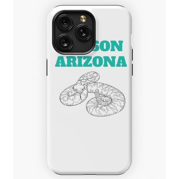 Tucson Arizona Rattlesnake Desert Reptile Graphic A3338 Phone Case for iPhone 11 to 17 Pro Max