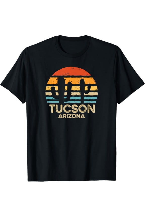 Tucson Arizona Retro Sunset T-Shirt