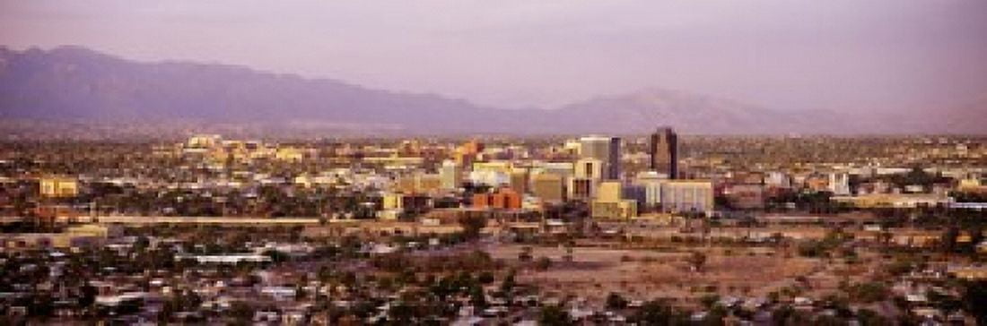 Tucson Arizona USA Canvas Art - Panoramic Images (18 x 6)