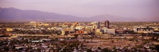 Tucson Arizona USA Canvas Art - Panoramic Images (36 x 12)