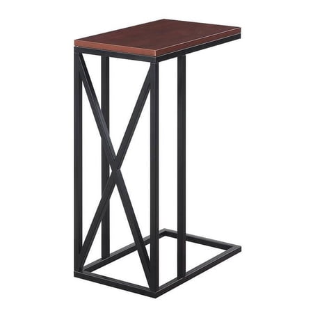 Tucson C End Table in Cherry, Black