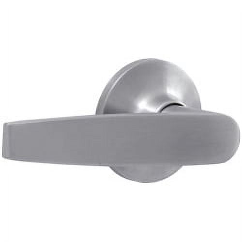 Tucson Door Lever, Passage (Hall/Closet) Latch, Clear Pack, Satin Chrome by Stone Harbor Hardware