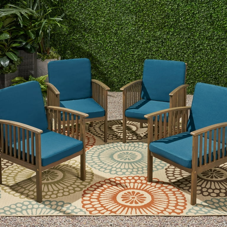 Dark teal chair cushions new arrivals