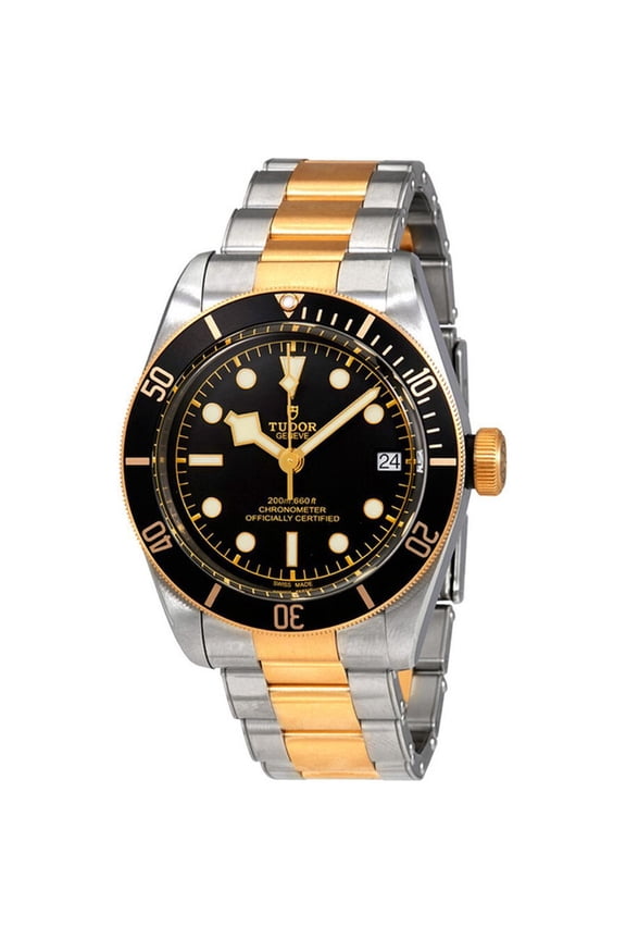 Black Bay Men's Black Dial Automatic Watch M79733N-0008