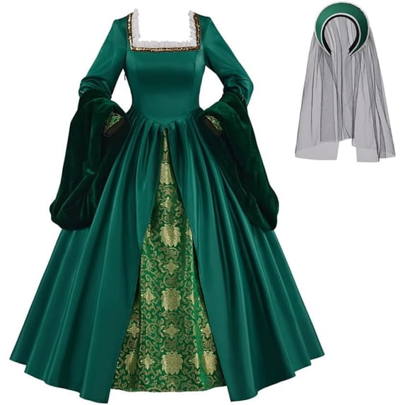 Tudor Court Gown - Anne Boleyn & Elizabethan Royal Dress