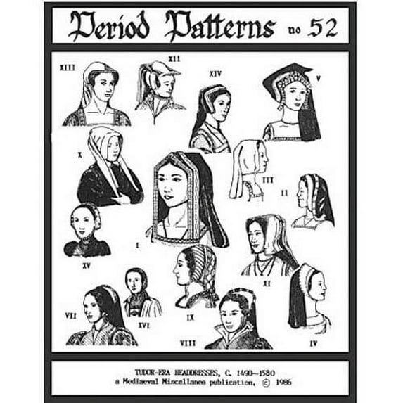 Tudor Era Headdresses #52