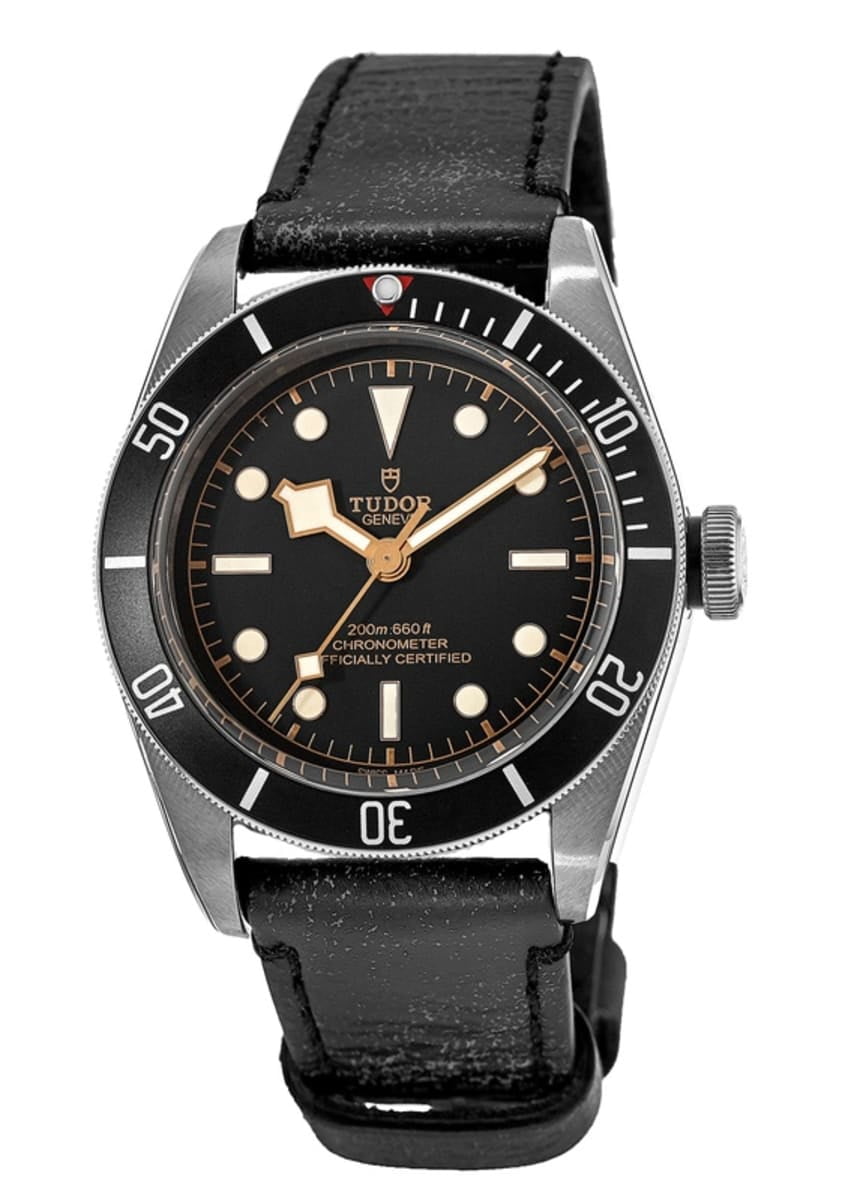 Tudor Black Bay 41 Automatic Black Dial Leather Nepal Ubuy