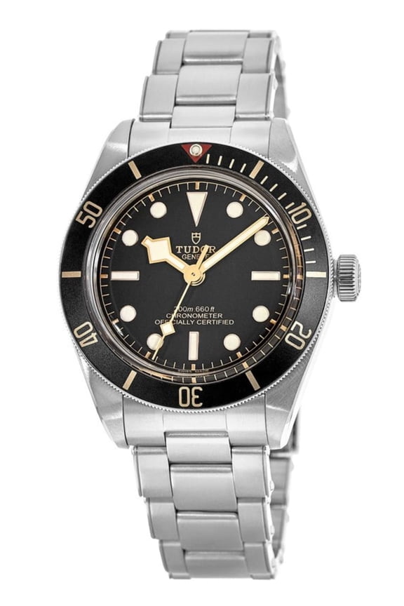 Heritage Black Bay Fifty-Eight Stainless Steel Automatic Black Dial Men's Watch 79030N-0001