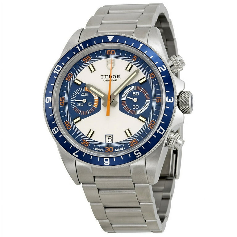 Tudor Heritage Chronograph Blue and Silver Dial Stainless Steel