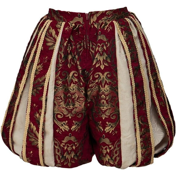 Tudor Pants Mens Renaissance Tudor Pants Medieval Royal Brocade Pants