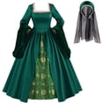 thumbnail image 1 of Tudor Period Anne Boleyn Dress Women Renaissance Tudor Princess Queen Elizabethan Dress, 1 of 7
