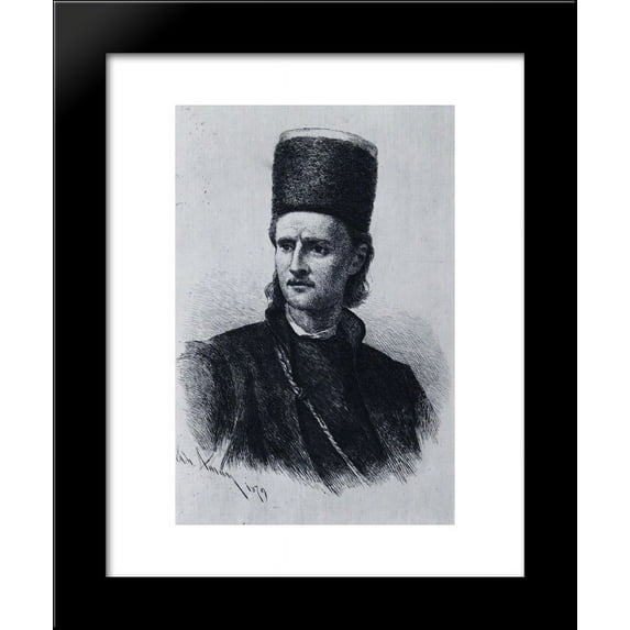 Tudor Vladimirescu 20x24 Framed Art Print by Theodor Aman