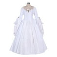 thumbnail image 1 of Tudor-style Queen Elizabeth Versailles Gothic Dance Dress - Anne Boleyn Inspired White Bridal Gown, 1 of 6