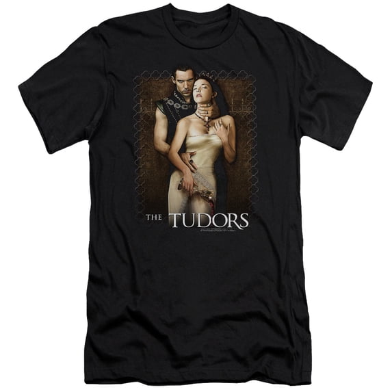 Tudors - Spilt Wine - Slim Fit Short Sleeve Shirt - Medium