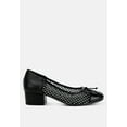 thumbnail image 1 of Tudum Rhinestone Detail Mesh Ballerinas, 1 of 11