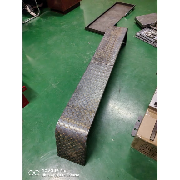 Tuekys 2Pcs Tandem Trailer Fender, Heavy Duty Plate Steel Fenders for 13"-15" Wheels Tandem Axle Trailer