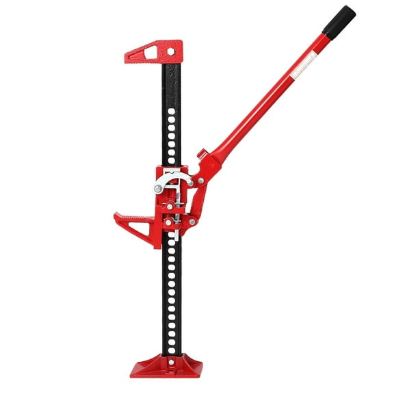Tuekys 33" High Lift Farm Jack,7000 lbs Capacity Ratcheting Utility Heavy-Duty Farm Jack for Truck SUV Tractor, Non Removable