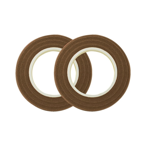 Tuelaly 2 Roll Self-Adhesive Flower Tapes Elasticity DIY Flower Adhesives Stem Wrap Tapes for Home Florist