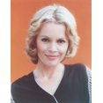 thumbnail image 1 of Tuesday Weld Portrait in Black Dress with Red Background Photo Print (24 x 30), 1 of 1