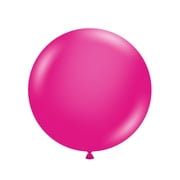 Tuf-Tex 17" Hot Pink Latex Balloons 50 ct