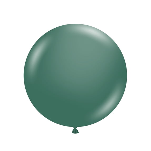 Tuf-Tex 24" Evergreen Latex Balloons - 10 Count