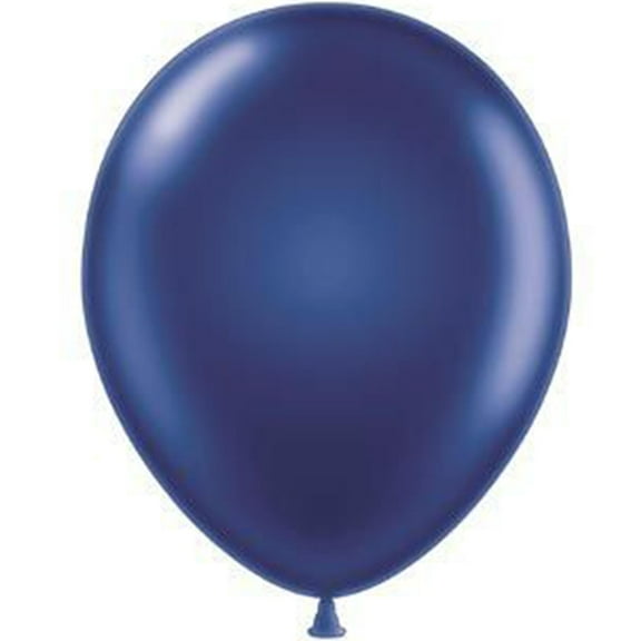 Tuf Tex Balloons, Latex Midnight Blue, (50 Pack)
