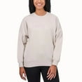 thumbnail image 1 of Tuff Athletics Women Matte Pearl Fleece Medium Crew Neck Pullover Sweatshirt, 1 of 3