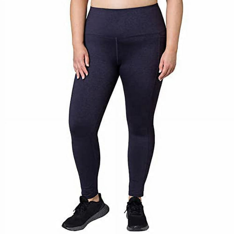 Tuff Athletics Women's High Waisted Legging with Pockets (Rocky Print,  X-Large)