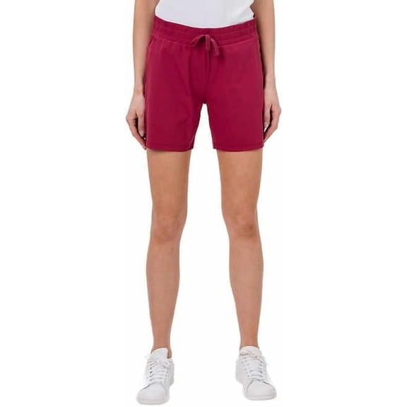 Tuff Athletics Women's Pull On Short Adjustable Drawcord Slant Pockets