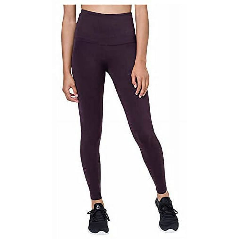 Tuff Athletics Women's Ultra Soft High Waist Yoga Pant Legging (Purple,  X-Small)