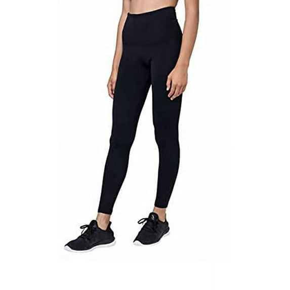 Tuff Athletics Women's Ultra Soft Higher Waist Yoga Pant (Black, Small)