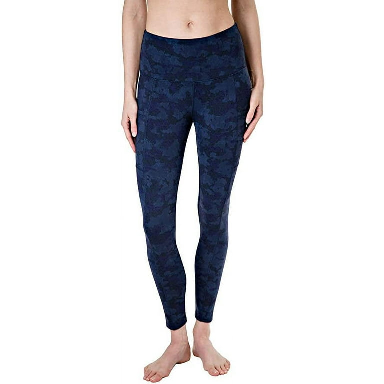 Tuff Athletics Women's Active Yoga Tight Floral Printed High Rise Leggings  at Women's Clothing store - B07X3YDHQ3