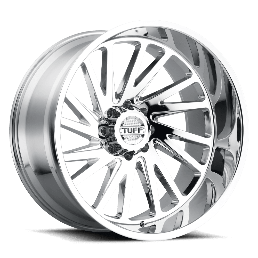 Tuff 17 Inch Rim Tuff Cast Aluminum Rim TUT2A 26X14 8X170 CHROME -72MM, 2614T2A ...