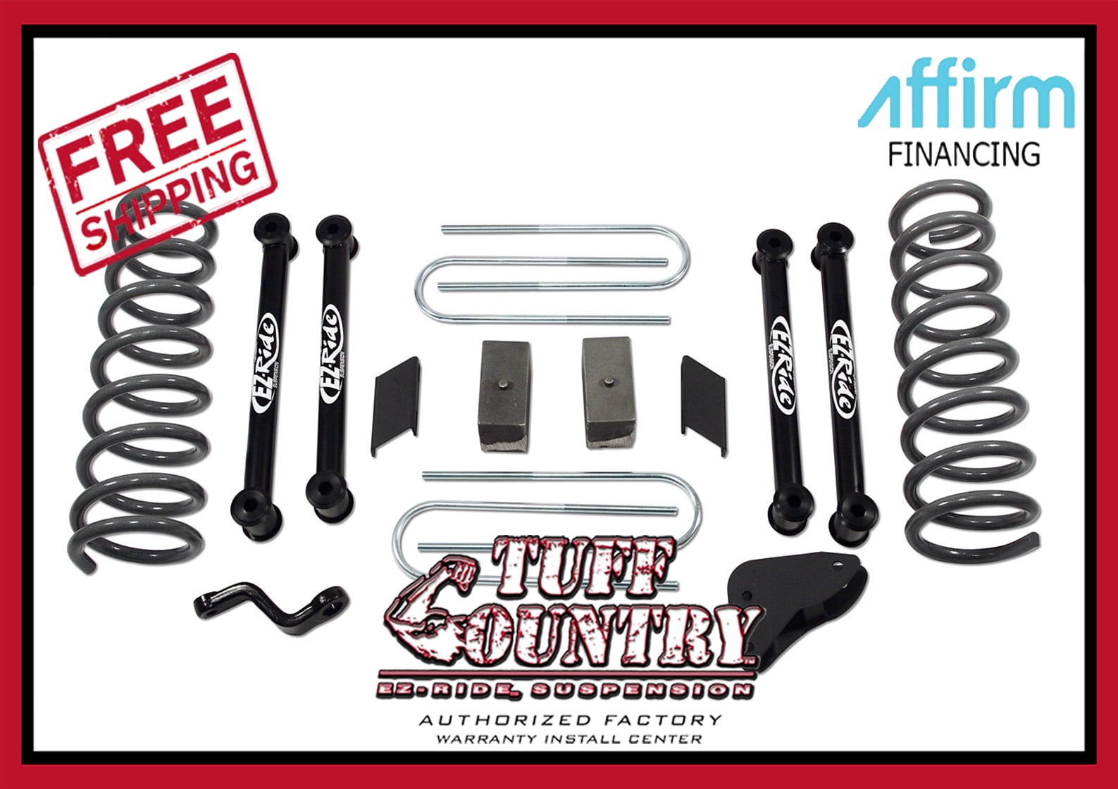 Tuff Country 34019K 4.5 Lift Kit for 2009-2012 Dodge Ram 2500/3500 4WD