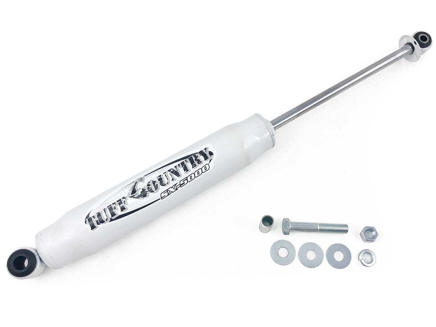 Tuff Country 65590 Single Steering Stabilizer Cylinder Gray Fits tuff-country-65590-single-steering-stabilizer-cylinder-gray-fits