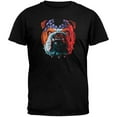 thumbnail image 1 of Tuff Dog Face Black Adult T-Shirt, 1 of 1