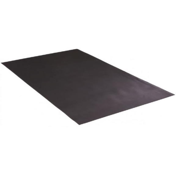 Tuff Foot Wide Ribbed Mat Black - 3 ft. x 105 ft.