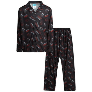 Tuff Guys Boys' Pajama Set - 2 Piece Flannel Long Sleeve Top and Sleep Pants Set (Sizes: 8-16)