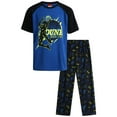thumbnail image 1 of Tuff Guys Boys Pajama Set - 2 Piece Short Sleeve Sleep Shirt and Pajama Pants Sleepwear for Boys (8-16), 1 of 7