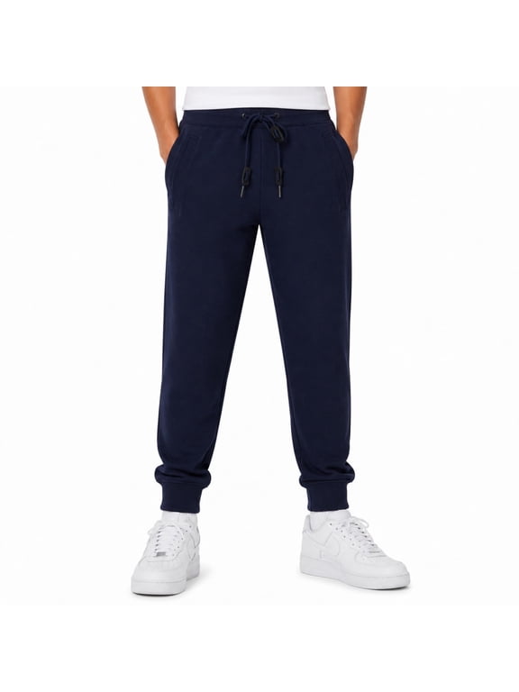 Boys Sweatpants - Performance Fleece Joggers Athletic Pants for Boys with Pockets (Size: 8-16)