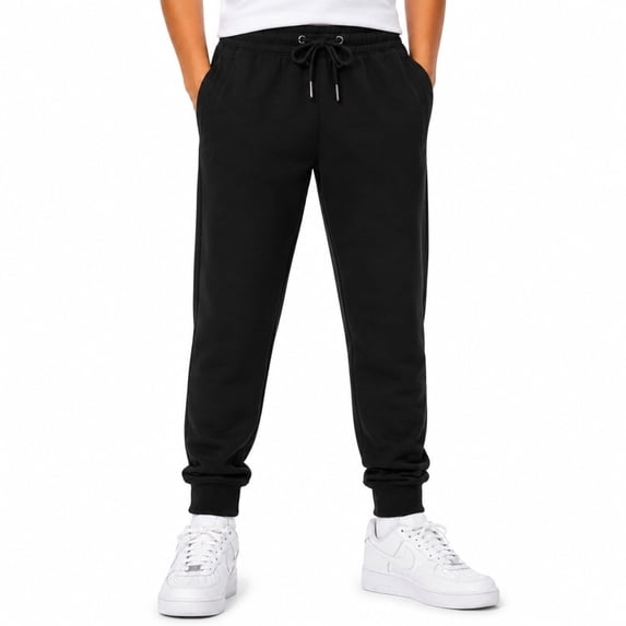 Tuff Guys Boys Sweatpants - Performance Fleece Joggers Athletic Pants for Boys with Pockets (Size: 8-16)
