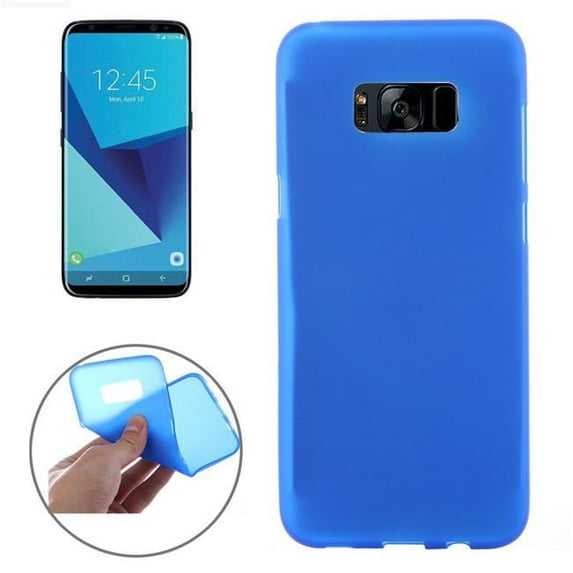 Tuff Luv I1-95 Soft Feel TPU Smartphone Case for Samsung Galaxy S8 Plus - Blue