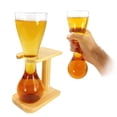 thumbnail image 1 of Tuff Luv M111 Quarter Yard of Beer & Lager Ale with Stand Stag Gift Novelty Glass, 1 of 1