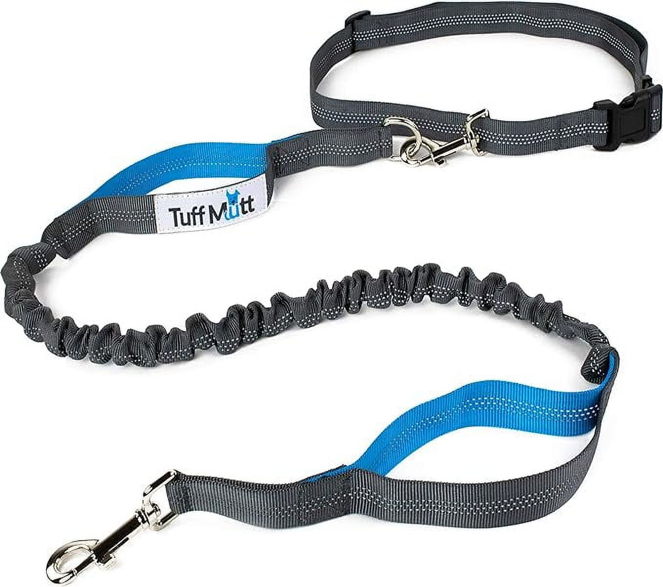 Tuff Mutt Hands Free Dog Leash, A Dog Running Leash for Dogs That Makes A Great Waist Leash for