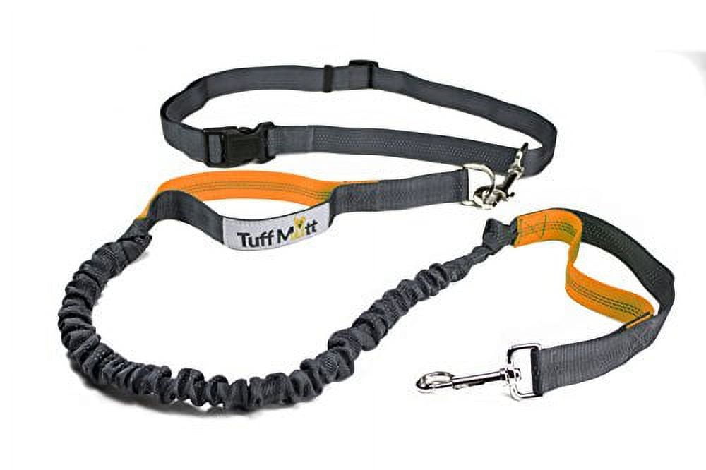 Tuff Mutt Hands Free Dog Leash for Running, Walking, Hiking, Durable