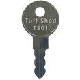 thumbnail image 1 of Tuff Shed TS01 Replacement Key, 1 of 1