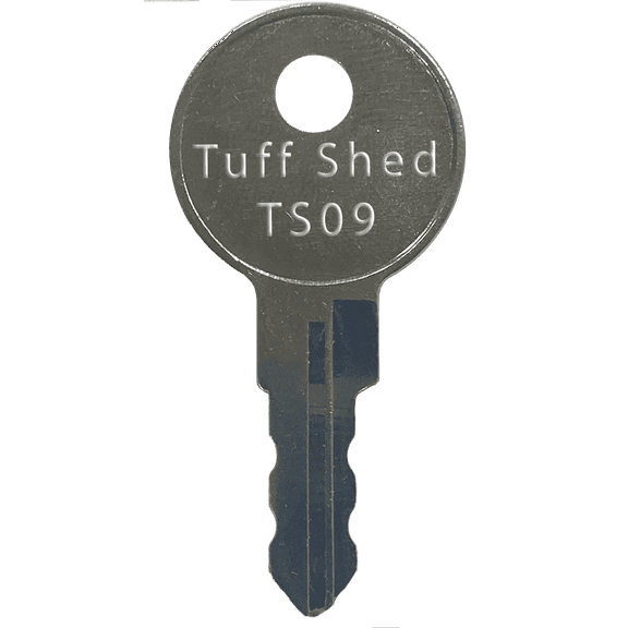 Tuff Shed TS09 Replacement Key